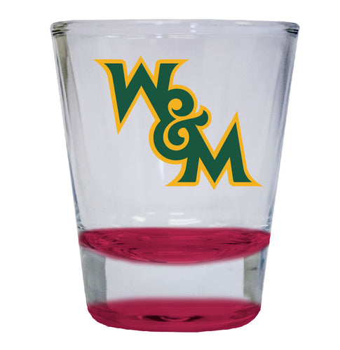 William and Mary NCAA Legacy Edition 2oz Round Base Shot Glass Red