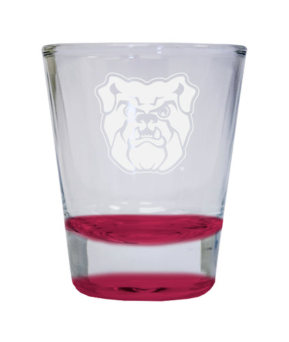 NCAA Butler Bulldogs Collector's 2oz Laser-Engraved Spirit Shot Glass Red