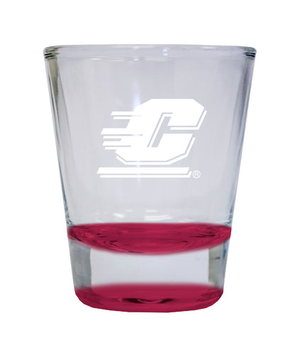 NCAA Central Michigan University Collector's 2oz Laser-Engraved Spirit Shot Glass Red