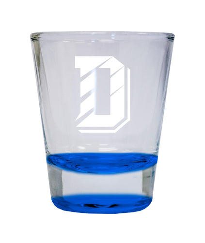 NCAA Davidson College Collector's 2oz Laser-Engraved Spirit Shot Glass Blue
