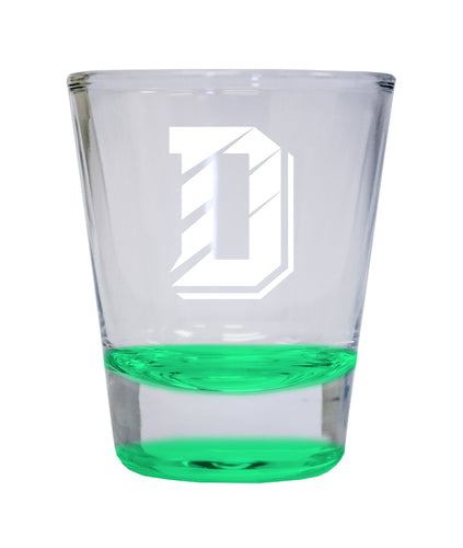 NCAA Davidson College Collector's 2oz Laser-Engraved Spirit Shot Glass Green