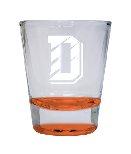 NCAA Davidson College Collector's 2oz Laser-Engraved Spirit Shot Glass Orange
