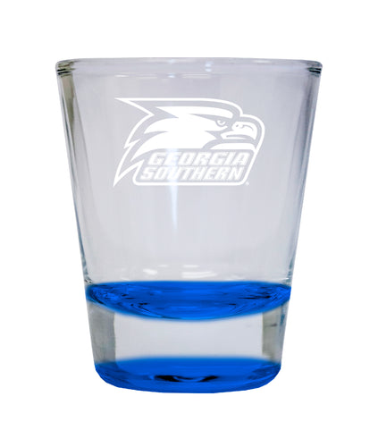 NCAA Georgia Southern Eagles Collector's 2oz Laser-Engraved Spirit Shot Glass Blue
