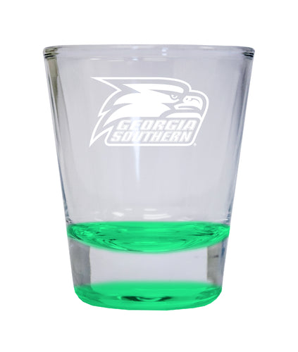 NCAA Georgia Southern Eagles Collector's 2oz Laser-Engraved Spirit Shot Glass Green