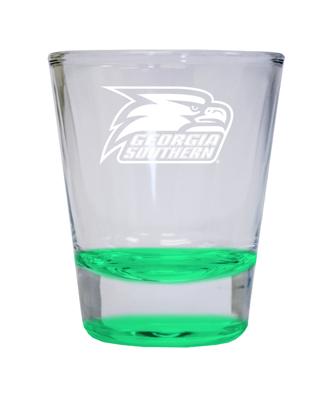 NCAA Georgia Southern Eagles Collector's 2oz Laser-Engraved Spirit Shot Glass Green