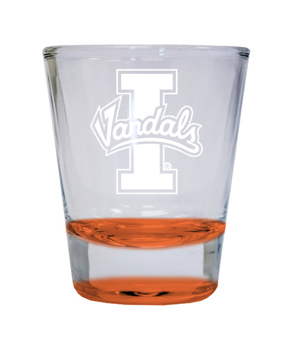 NCAA Idaho Vandals Collector's 2oz Laser-Engraved Spirit Shot Glass Orange