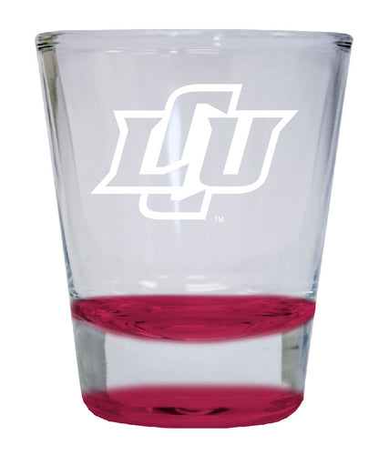 NCAA Lubbock Christian University Chaparral Collector's 2oz Laser-Engraved Spirit Shot Glass Red