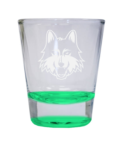 NCAA Loyola University Ramblers Collector's 2oz Laser-Engraved Spirit Shot Glass Green