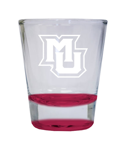 NCAA Marquette Golden Eagles Collector's 2oz Laser-Engraved Spirit Shot Glass Red