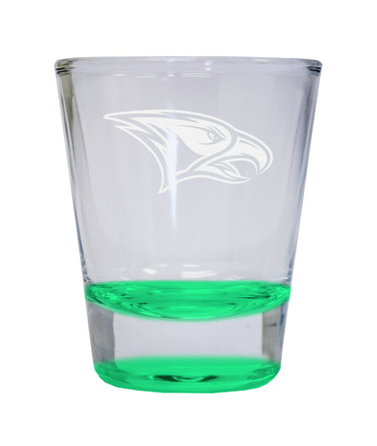 NCAA North Carolina Central Eagles Collector's 2oz Laser-Engraved Spirit Shot Glass Green