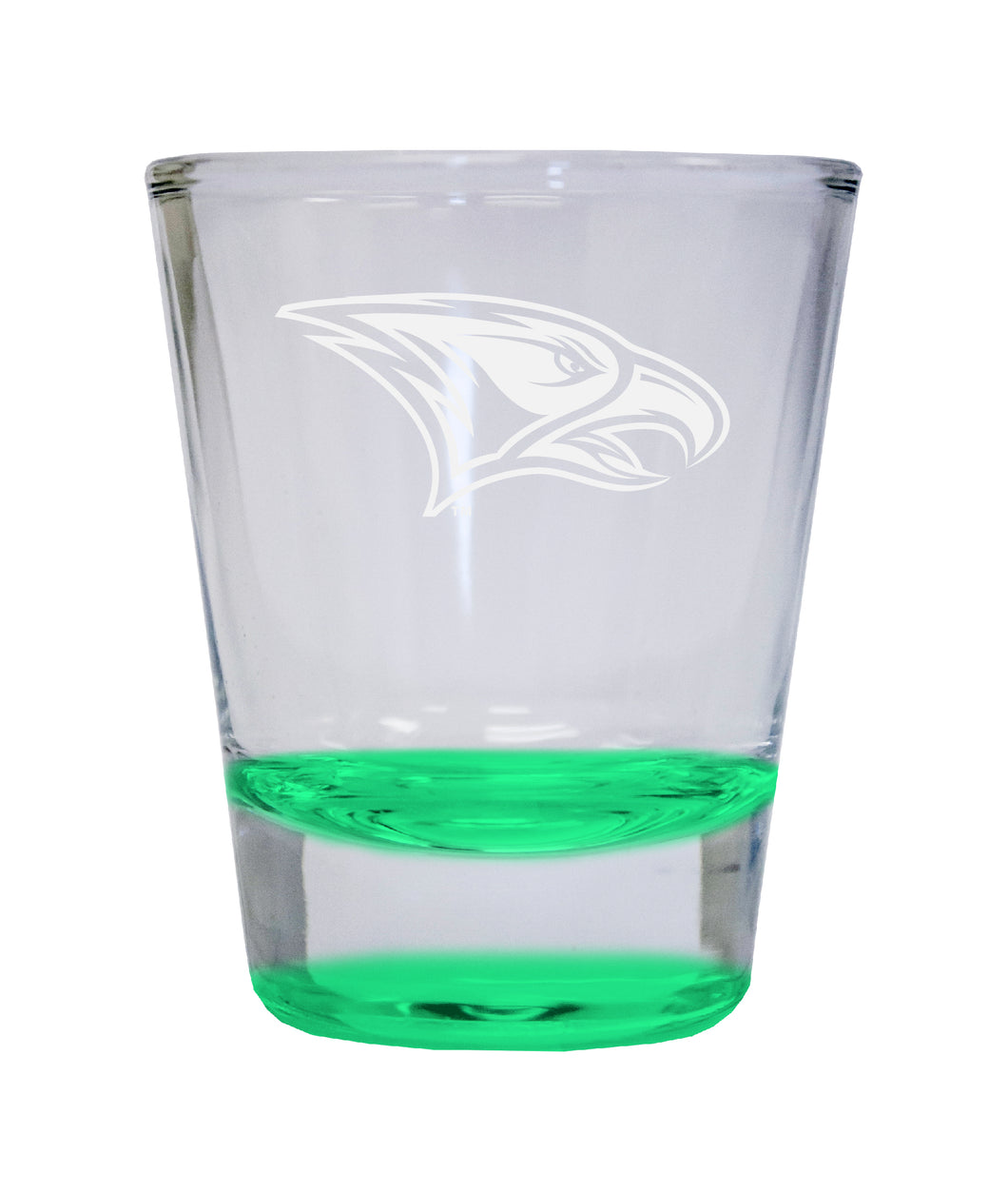 NCAA North Carolina Central Eagles Collector's 2oz Laser-Engraved Spirit Shot Glass Green
