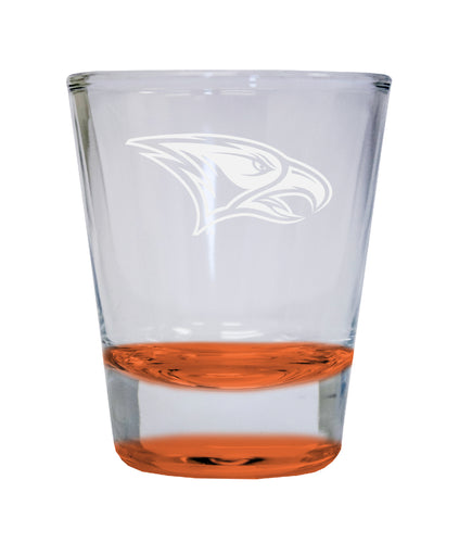 NCAA North Carolina Central Eagles Collector's 2oz Laser-Engraved Spirit Shot Glass Orange