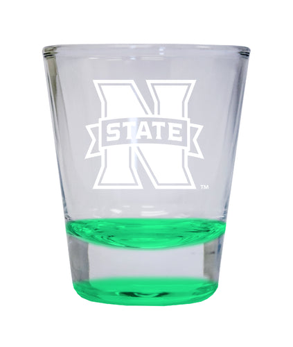 NCAA Northwestern Oklahoma State University Collector's 2oz Laser-Engraved Spirit Shot Glass Green