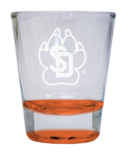 NCAA South Dakota Coyotes Collector's 2oz Laser-Engraved Spirit Shot Glass Green