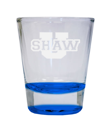 NCAA Shaw University Bears Collector's 2oz Laser-Engraved Spirit Shot Glass Blue
