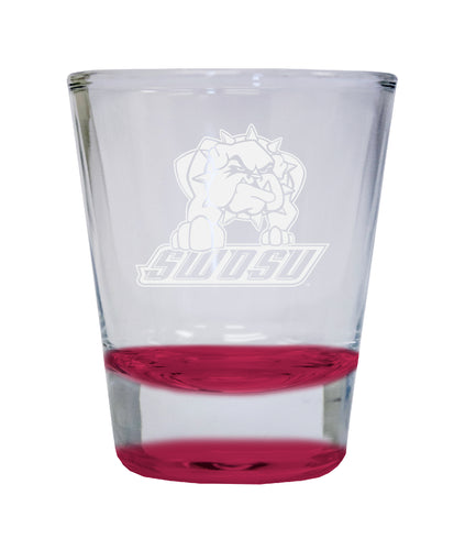NCAA Southwestern Oklahoma State University Collector's 2oz Laser-Engraved Spirit Shot Glass Red