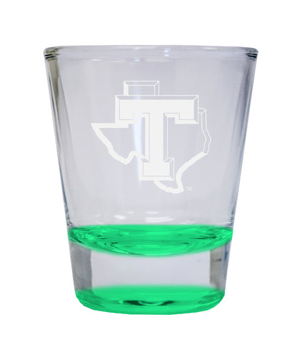 NCAA Tarleton State University Collector's 2oz Laser-Engraved Spirit Shot Glass Green