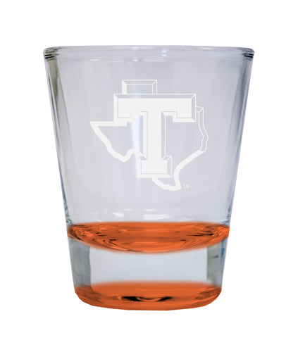 NCAA Tarleton State University Collector's 2oz Laser-Engraved Spirit Shot Glass Orange