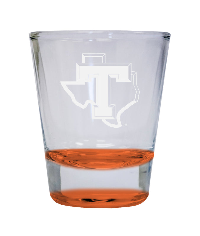 NCAA Tarleton State University Collector's 2oz Laser-Engraved Spirit Shot Glass Orange