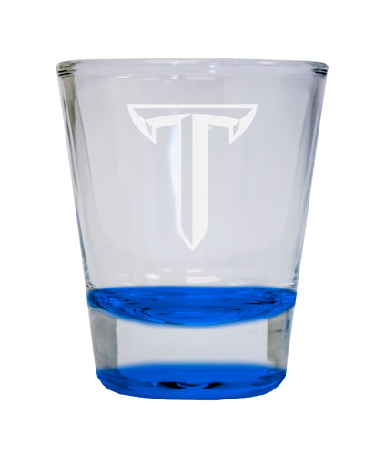 NCAA Troy University Collector's 2oz Laser-Engraved Spirit Shot Glass Blue