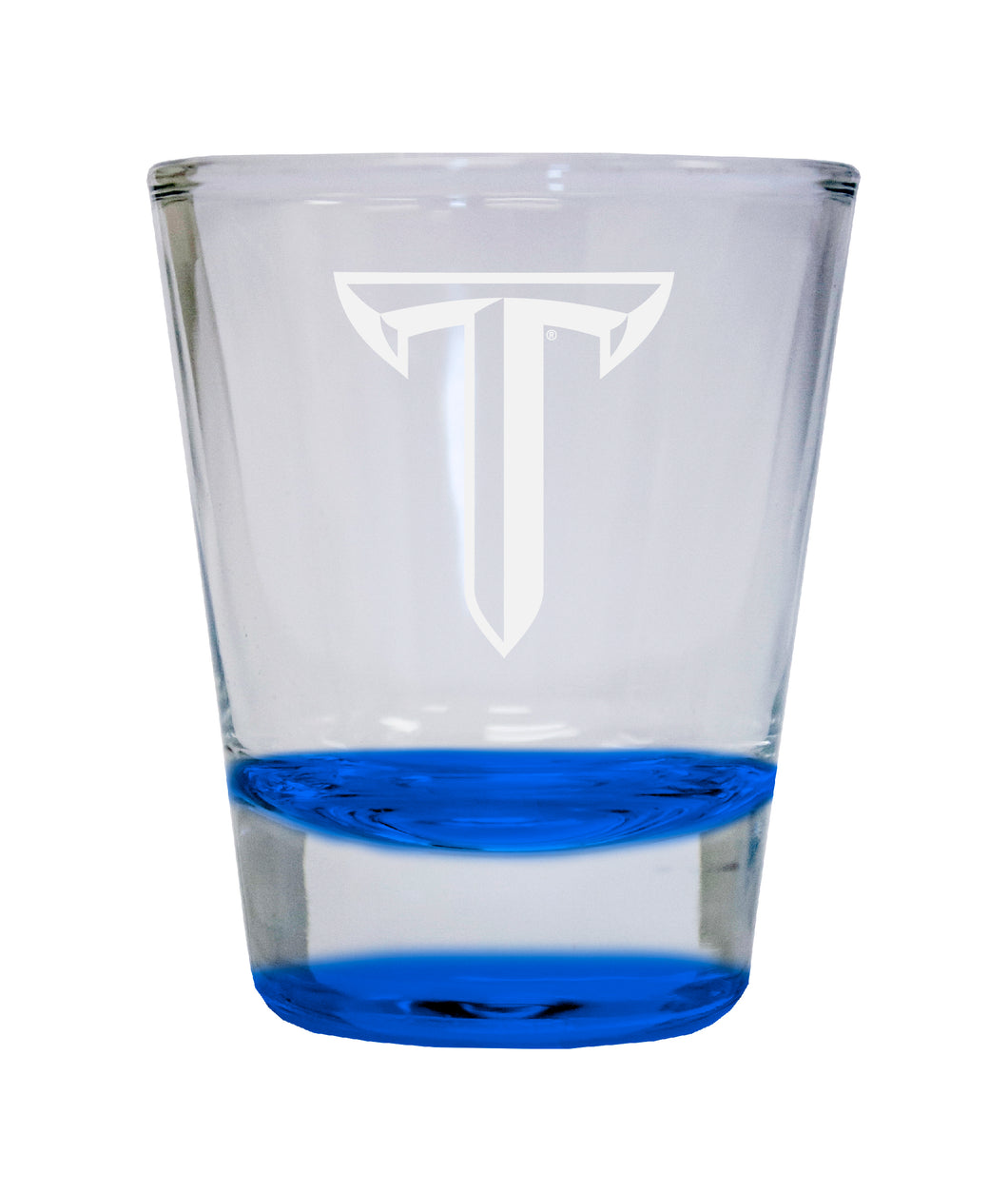 NCAA Troy University Collector's 2oz Laser-Engraved Spirit Shot Glass Blue