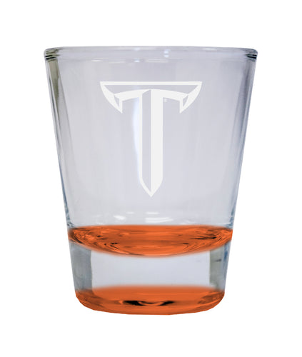 NCAA Troy University Collector's 2oz Laser-Engraved Spirit Shot Glass Orange