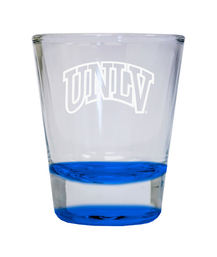 NCAA UNLV Rebels Collector's 2oz Laser-Engraved Spirit Shot Glass Blue