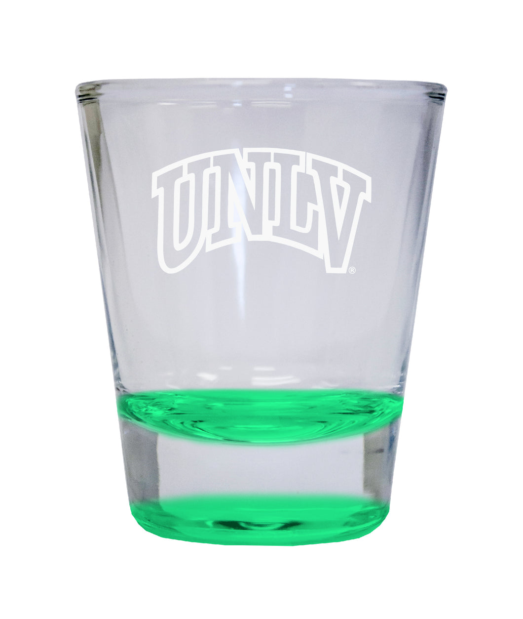 NCAA UNLV Rebels Collector's 2oz Laser-Engraved Spirit Shot Glass Green