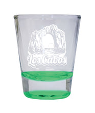 Load image into Gallery viewer, Los Cabos Mexico Souvenir 1.5 Ounce Engraved Shot Glass Round
