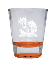 Load image into Gallery viewer, Myrtle Beach South Carolina Laser Etched Souvenir 1.5 Ounce Shot Glass Round
