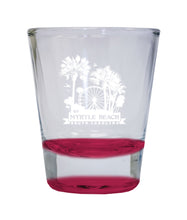 Load image into Gallery viewer, Myrtle Beach South Carolina Laser Etched Souvenir 1.5 Ounce Shot Glass Round

