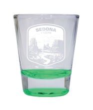 Load image into Gallery viewer, Sedona Arizona Souvenir 1.5 Ounce Engraved Shot Glass Round
