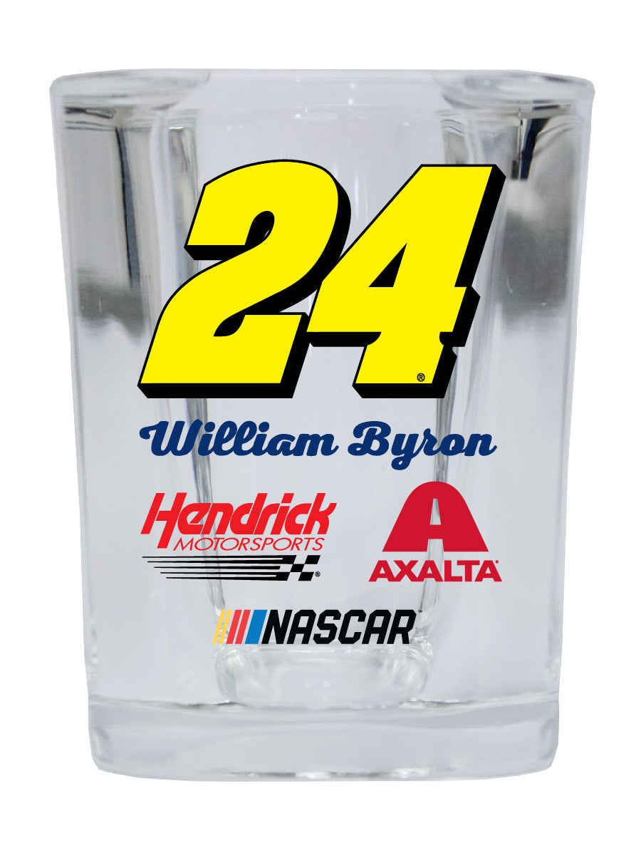 William Byron #24 Square Shot Glass NEW FOR 2020