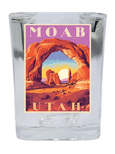 Load image into Gallery viewer, Moab Utah Souvenir 2.5 Ounce Shot Glass Square
