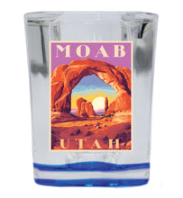 Load image into Gallery viewer, Moab Utah Souvenir 2.5 Ounce Shot Glass Square
