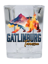 Load image into Gallery viewer, Gatlinburg Tennessee Souvenir 2.5 Ounce Shot Glass Square
