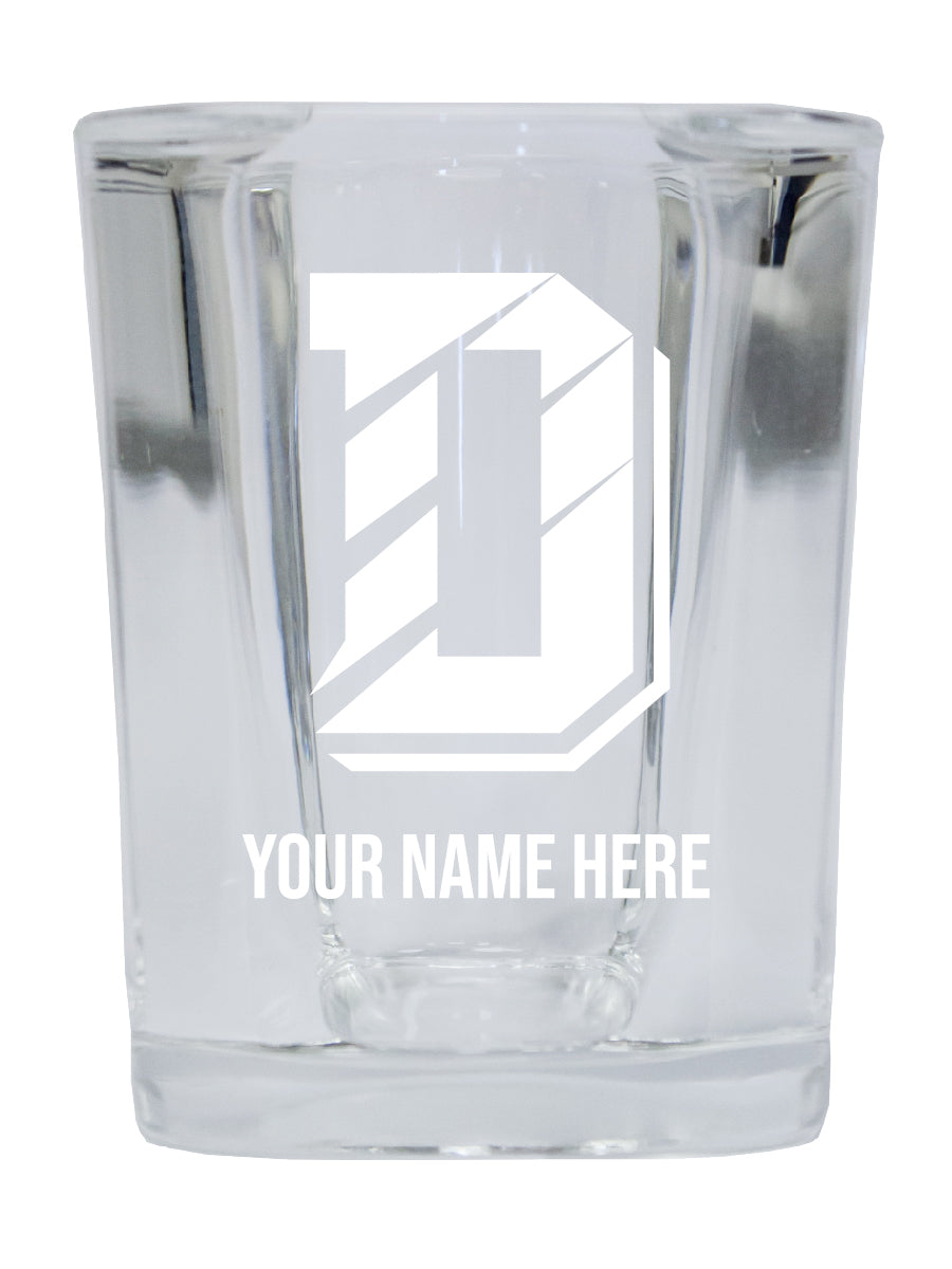 NCAA Davidson College Personalized 2oz Stemless Shot Glass - Custom Laser Etched 