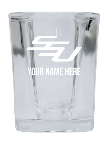 NCAA Savannah State University Personalized 2oz Stemless Shot Glass - Custom Laser Etched 