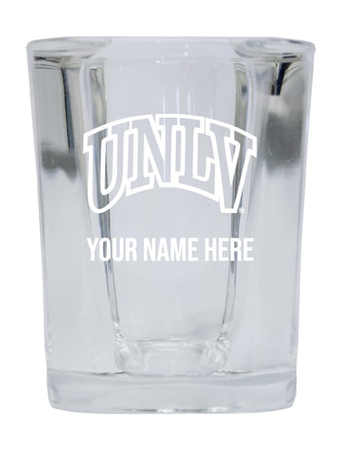 NCAA UNLV Rebels Personalized 2oz Stemless Shot Glass - Custom Laser Etched 