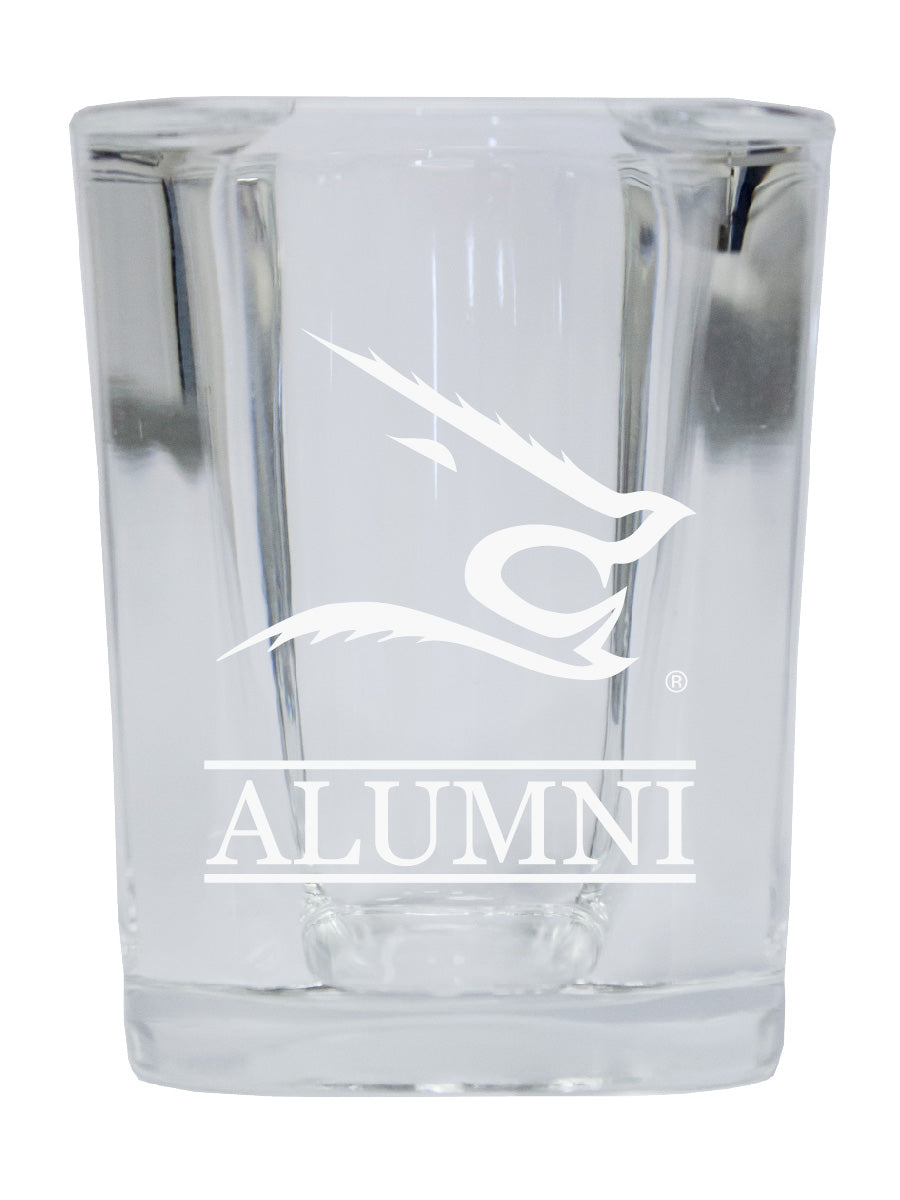 NCAA Texas A&M Kingsville Javelinas Alumni 2oz Laser Etched Square Shot Glass 