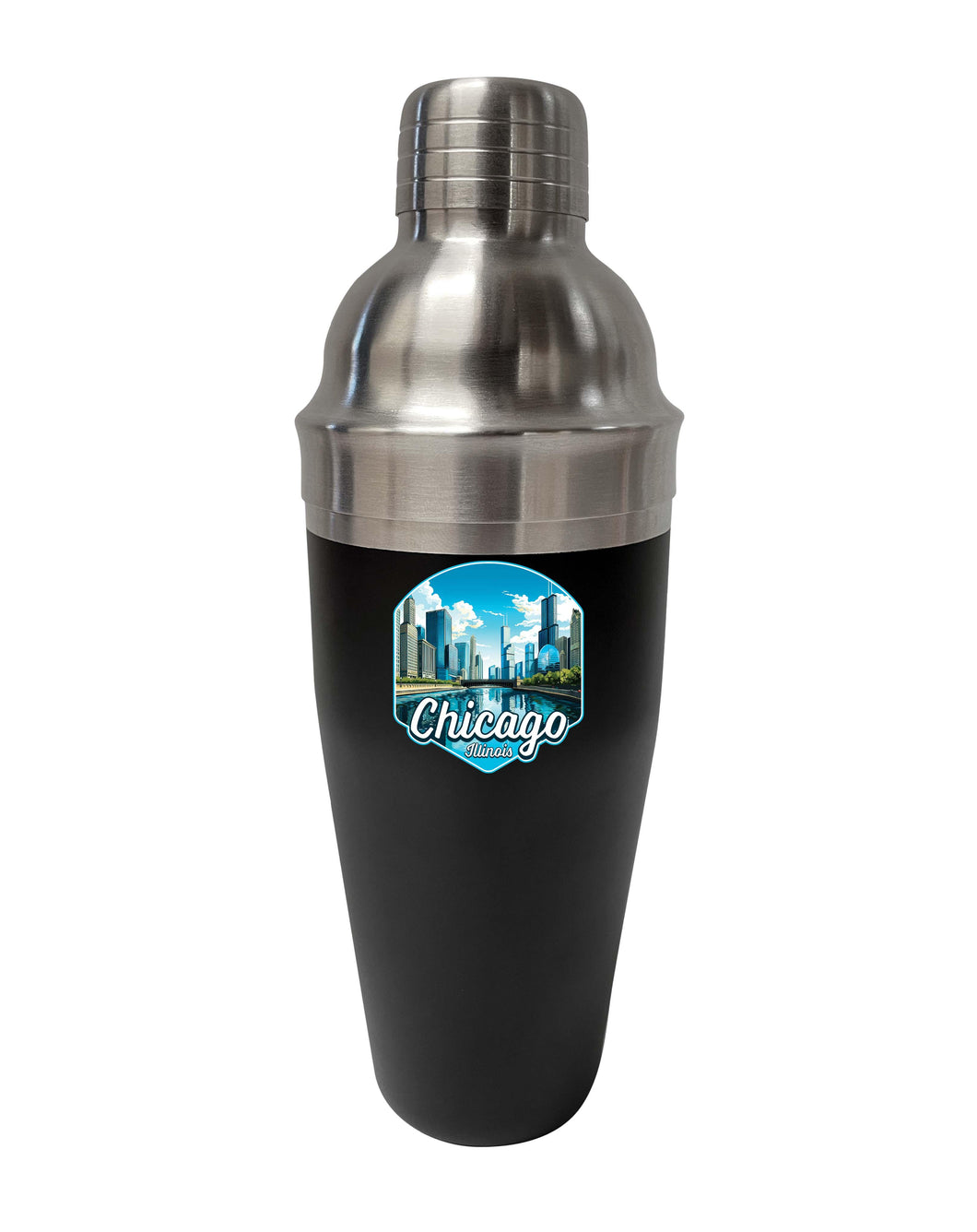 Chicago Illinois A Souvenir 24 oz  Cocktail Shaker
