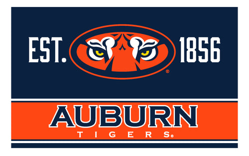 Auburn Tigers Wood Sign with Frame