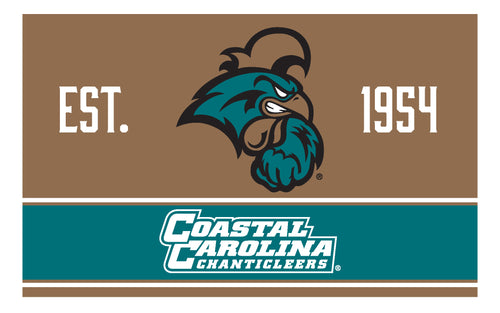 Coastal Carolina University Wood Sign with Frame