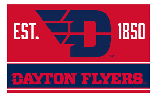 Dayton Flyers Wood Sign with Frame