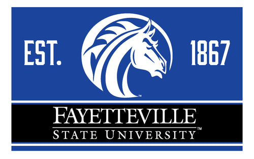 Fayetteville State University Wood Sign with Frame