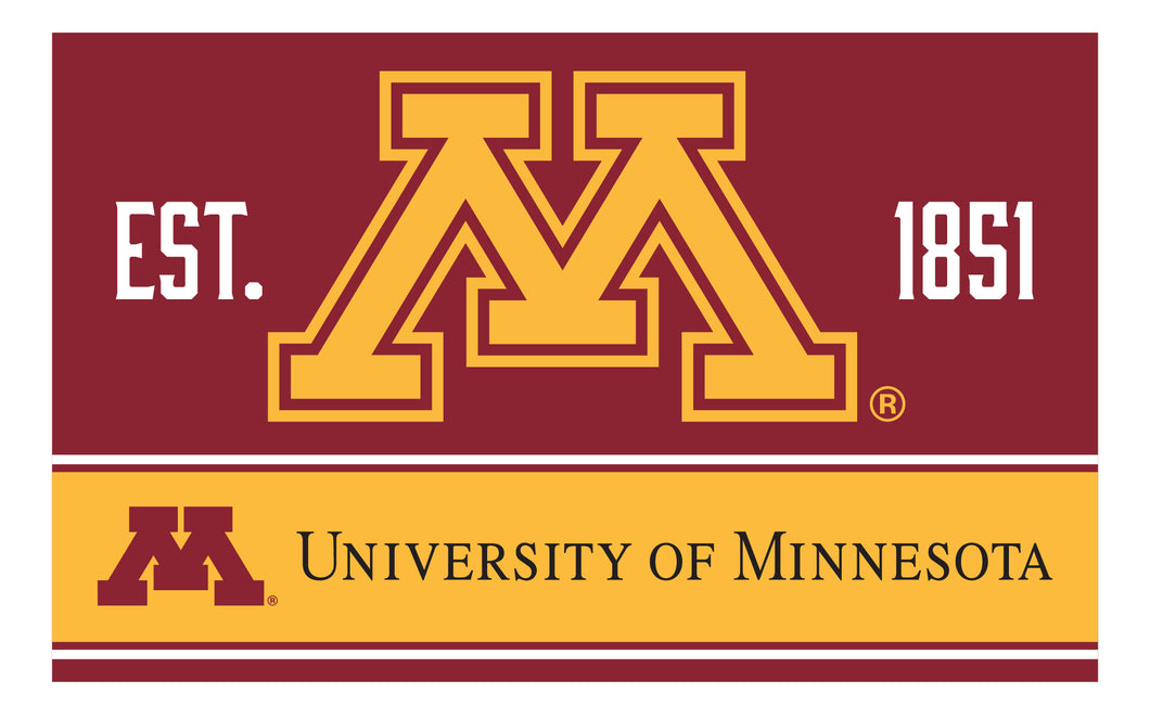 Minnesota Gophers Wood Sign with Frame