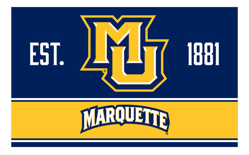 Marquette Golden Eagles Wood Sign with Frame