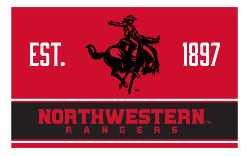 Northwestern Oklahoma State University Wood Sign with Frame