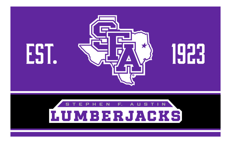Stephen F. Austin State University Wood Sign with Frame