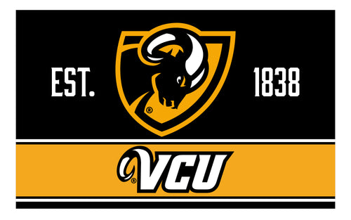 Virginia Commonwealth Wood Sign with Frame